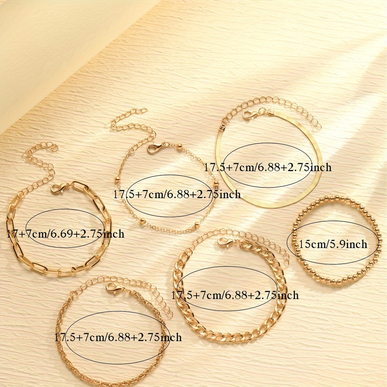 Vintage Snake Chain Link Set for Men & Women